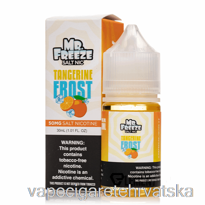 Vape Hrvatska Mandarina Frost - Mr Freeze Salts - 30ml 35mg